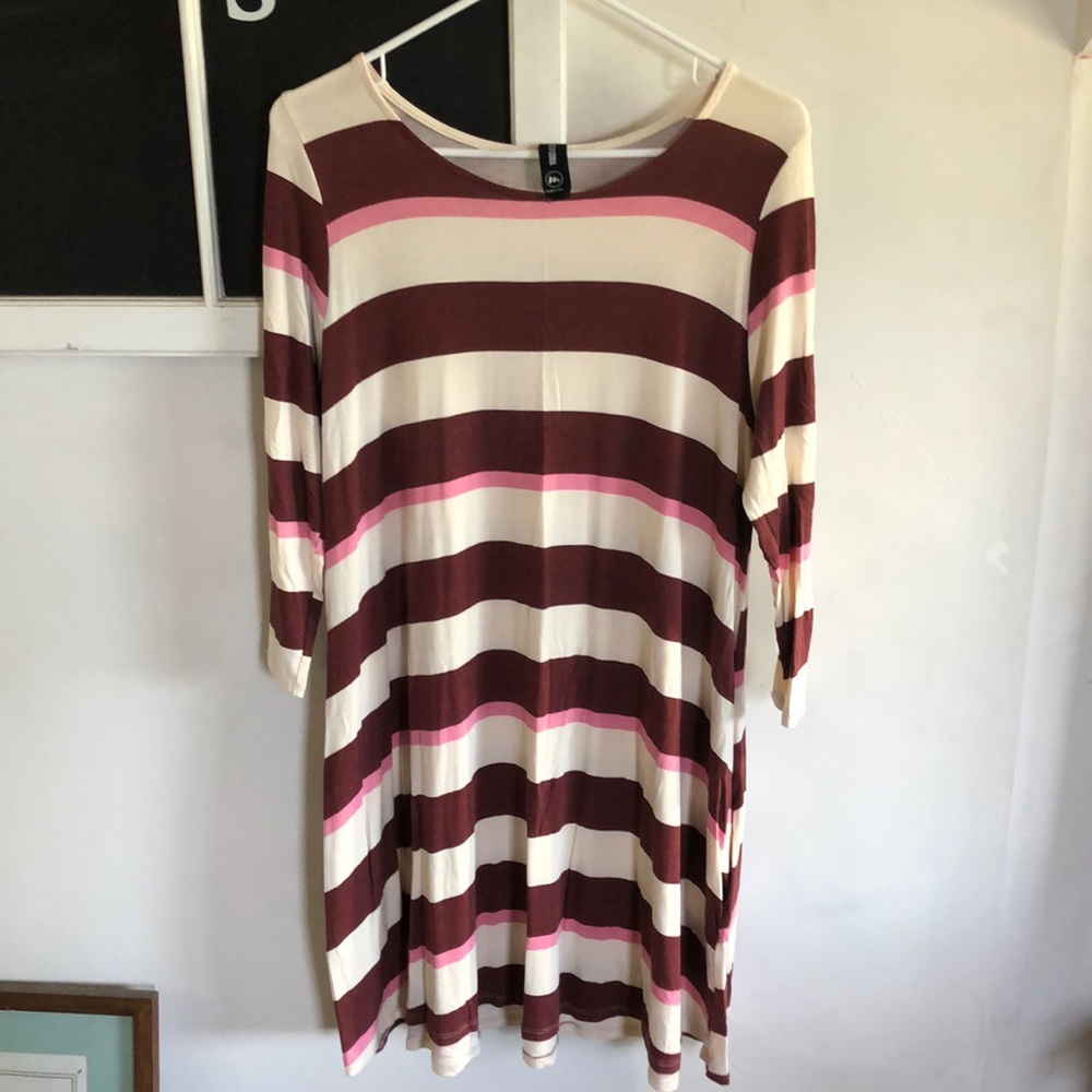 Agnes & Dora striped dress